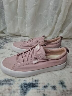 Keds Kickback Slip On Women's Pink Mauve Canvas Low-Top Sneakers Washable